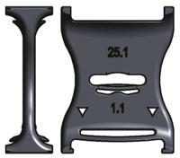 251 Igus Cable Trunking Accessory, 200, 2400, 250, 2500, e-chain