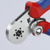 97-55-14 Knipex 97 Hand Ratcheting Crimp Tool for Bootlace Ferrule, 0,08 → 16mm² Wire