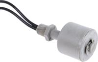191-9470 RS PRO Vertical Polyphenylene Sulfide Float Switch, Float, 1m Cable, NO/NC, 240V ac Max, 120V dc Max