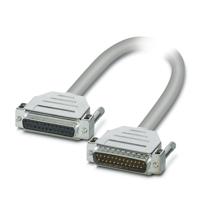 2302162 Phoenix Contact Female 25 Pin D-sub to Male 25 Pin D-sub Serial Cable, 3m