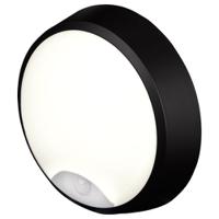 4l23214pir 4lite UK Round LED Bulkhead Light, 12.5 W, 220 → 240 V, , Lamp Supplied, IP54, Pylus