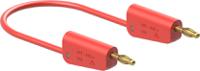 641033-05022 Staubli Test lead, 19A, 30V ac, Red, 500mm Lead Length