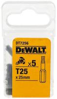 dt7256r-qz DeWALT Torx Screwdriver Bit, T25 Tip, 25 mm Overall