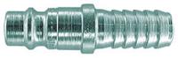 103005002 CEJN Steel Male Pneumatic Quick Connect Coupling, 6.3mm Hose Barb