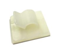 269-1829 RS PRO Natural Nylon Round clip, 4.9mm Max. Bundle