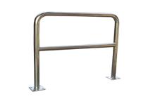 204-1783 RS PRO Grey Galvanised Steel Protection Barrier