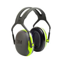 7000103993 3M Peltor X4A Ear Defender with Headband, 32dB, Hi-Viz Green