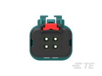 2338212-1 TE Connectivity, AMPSEAL 16 Connector Housing Socket 4 Way, Crimp Termination