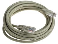 cr503nb3 Decelect, 3m Cat5e, Grey RJ45 to Male RJ45 Male, U/UTP Unshielded, Terminated PVC Sheath