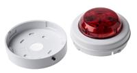 811023full-0082 Eaton Series Red Flashing Beacon, 9 → 60 V dc, Surface Mount, LED Bulb, IP54, IP65