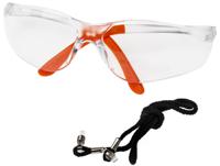 141-8302 Portwest Anti-Mist Safety Glasses, Clear Polycarbonate Lens