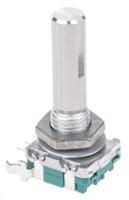 ec11b152420g Alps Alpine 15 Pulse Incremental Mechanical Rotary Encoder Slot Shaft, Through Hole