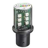 dl1bdg1 BA15d LED Lamp, White, 120 V ac