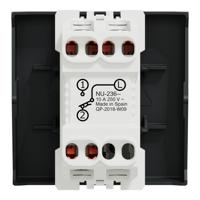 nu323654 Schneider Electric Unica Series Push Button Switch, SPDT, 250V, IP4X