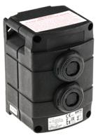 07-3512-10p74p74 Bartec Push Button Control Station, Thermoplastic, IP66, IP67