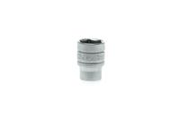 m140513-c Teng Tools 1/4 in Drive 13mm Standard Socket, 6 point, 25 mm Overall Length