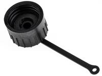 c016-00u000-000-12 Amphenol Industrial Eco-Mate Socket Dust Cap IP65 Rated, Nylon