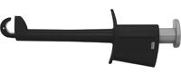 skps-8341-ni-sw Schutzinger Black Hook Clip with , 20A, 1kV, 4mm Socket