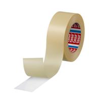 04939-00006-00 Tesa  White Double Sided Cloth Tape, 235μm Thick, 5,5 N/cm, Cloth Backing, 50mm x 25m