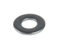 560-338 RS PRO Bright Zinc Plated Steel Plain Form A Washers, M3, DIN 125A
