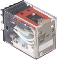 my4n-d2-24dc-s Omron 4PDT Non-Latching Relay Plug In, 24V dc Coil, 5 A