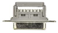 09662186500 HARTING D-Sub Standard 15 Way Right Angle Cable Mount D-sub Connector Socket, 2.77mm Pitch