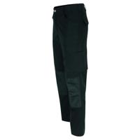22mtr2101bk-42 Herock 22MTR2101 Unisex's Black 98% Cotton, 2% Elastane (Canvas), Size 42 Waist Size 42 in W