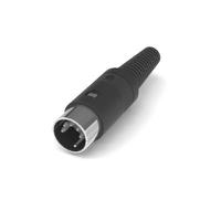 360-110 RS PRO 5 Pole 13.5 mm Din, DIN 45326, 1A, 100V ac IP40, Bayonet, Male, Cable Mount