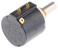 3549s-1aa-203a Bourns 3549 20kΩ Rotary Potentiometer 10-Turns 1-Gang Panel Mount, 3549S-1AA-203A