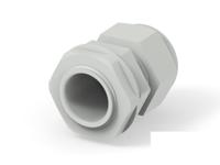 1sng626163r0000 Entrelec 1SNG Series Light Grey PA 6 Cable Gland, PG16 Thread, 10mm min., 14mm max., IP66, IP68