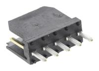 76384-305lf Amphenol Communications Solutions Dubox Series Straight Through Hole PCB Header, 5 Contact(s), 2.54 mm Pitch, 1 Row,