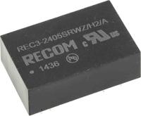 rec3-2405srwzh2a Recom REC3 DC-DC Converter, 5V dc/ 600mA Output, 9 → 36 V dc Input, 3W, Through Hole, +85°C Max Temp -40°C Min