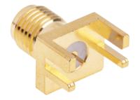 526-5757 RS PRO, Jack Edge Mount SMA Connector, 50Ω, Solder Termination, Straight Body