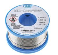 1860153037 Felder Lottechnik Wire, 1.5mm Lead solder, 183°C Melting Point
