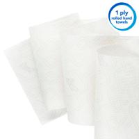 6691 SCOTT Scott Essential () Rolled White Hand Towels, 198mm, 1400 Sheets