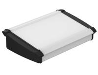 92865250hmt1-atph-1865-0250 Bopla Alu-Topline Series Black Aluminium Desktop Enclosure, Sloped Front, 250 x 181.2 x 68.2mm
