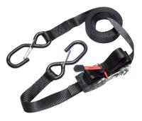 3056eurdat Master Lock 4.25m Hook to Eye Ratchet Strap, 25mm Wide