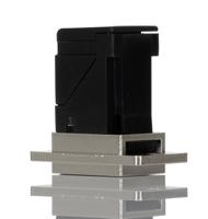 257-6716 RS PRO Single-Port RJ45 Female Feedthrough Ethernet Connector, Cat6, Unshielded