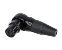 rc5fr-bag Re-An Products Cable Mount XLR Connectors, Right Angle, Female, 5 Way