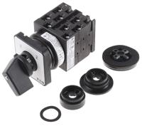 78627324-t0-4-8223eez-p1rs257-9558 Eaton, 4P 2 Position 90° Changeover Cam Switch, 690V ac, 20A, Toggle Actuator