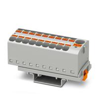 3273636 Phoenix Contact Distribution Block, 19 Way, 0.2 → 6mm², 32A, 800 V, Grey