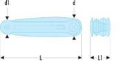 89ajm8 Facom 8-Piece Torx Key Set, Folding Shape, Short Arm