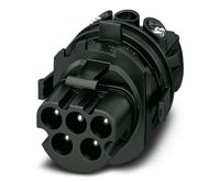 1070199 Phoenix Contact PRC 5-HEAD-MS6-2 Series, Male, Cable Mount Solar Connector, Cable CSA, 1.5 → 6mm², Rated At 35A,