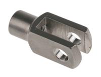 347-3243 RS PRO Stainless Steel M6 x 1 Clevis, 31mm x 12mm
