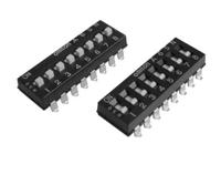 a6sn-1104 Omron 1 Way Surface Mount DIP Switch SPST, IP40