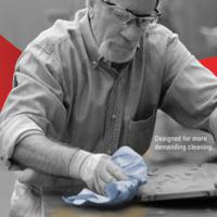 7277 Kimberly Clark WypAll Rolled Blue Paper Towel, 380 x 195mm, 2-Ply, 400 Sheets