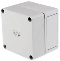11090401 Spelsberg TK PS Series Grey Polystyrene Enclosure, IP66, Grey Lid, 110 x 110 x 90mm