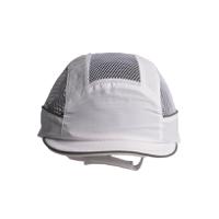 airc00v03str SURFLEX White Short Peaked Bump Cap, PPE Protective Material