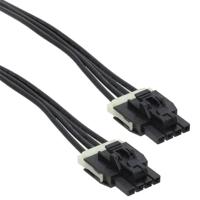 1451300403 Molex 4 Way Female Nano-Fit to 4 Way Female Nano-Fit Wire to Board Cable, 300mm