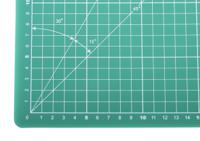 841-7712 RS PRO 10mm Green Cutting Mat, L450mm x W300mm